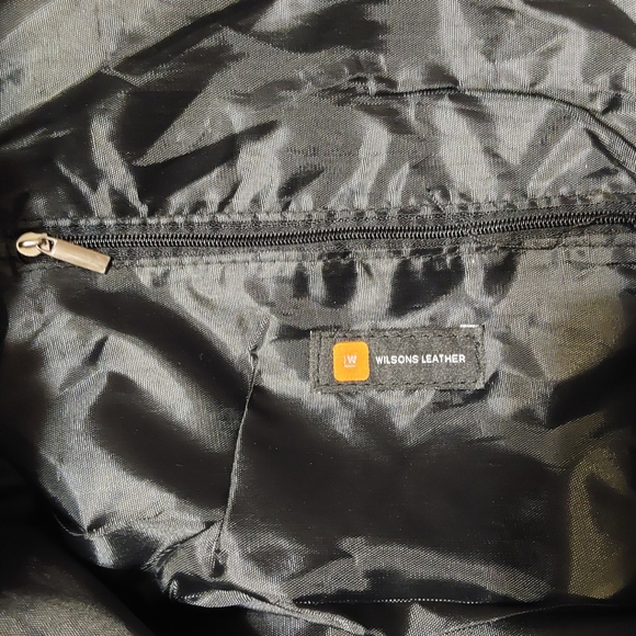 Like New: Python Faux Leather Zippered Bag - Picture 8 of 9